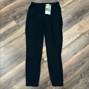 Patagonia Capilene 1 Base Layer Bottoms Pants Mens Sz XL Black Pull On NEW